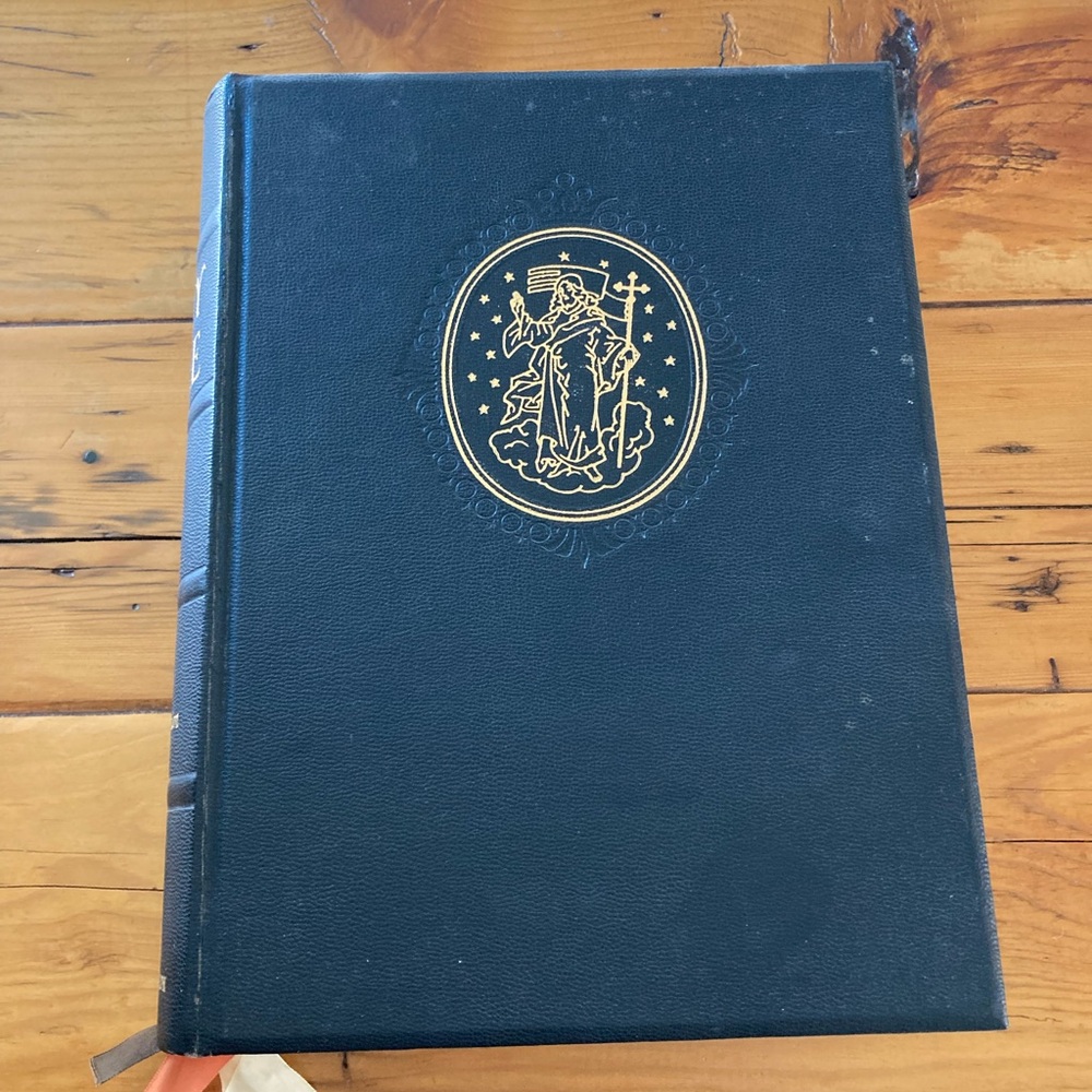 Vintage | Large Holy Bible King James Rembrandt Edition. 1959